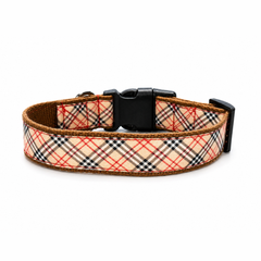 Classic Plaid Dog Collar