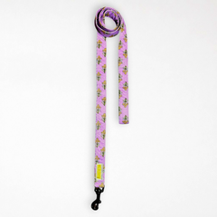 Sweet Pea Cotton Dog Collar & Leash