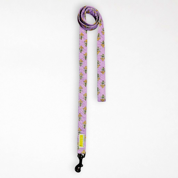 Sweet Pea Cotton Dog Leash