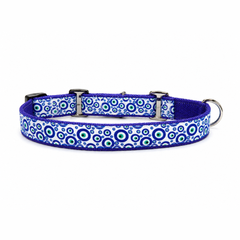 Martingale Dog Collar: Nazar Charm